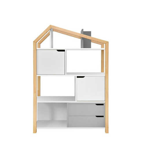 Bellamy Manhattan Phoebe polica za knjige, siva