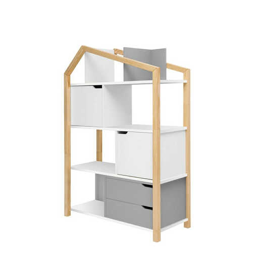 Bellamy Manhattan Phoebe polica za knjige, siva