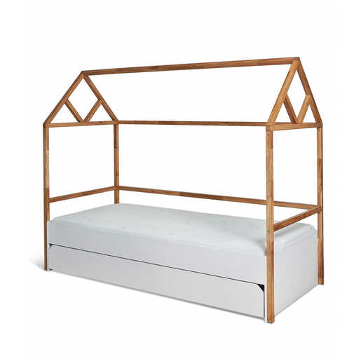 Bellamy Lotta krevet kućica s ladicom 200 x 90 cm, bijeli