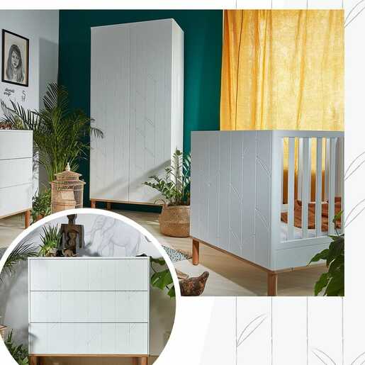 Bellamy Toteme Botanic/Cube nastavak za previjanje, bijeli