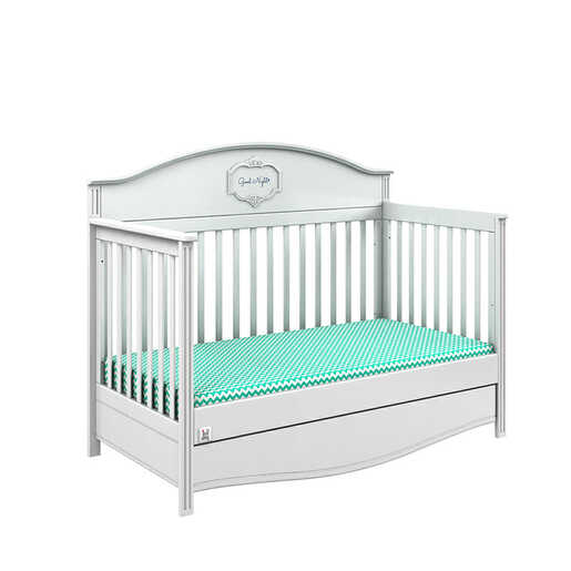 Bellamy Good Night krevetić 140 x 70 cm, bijeli