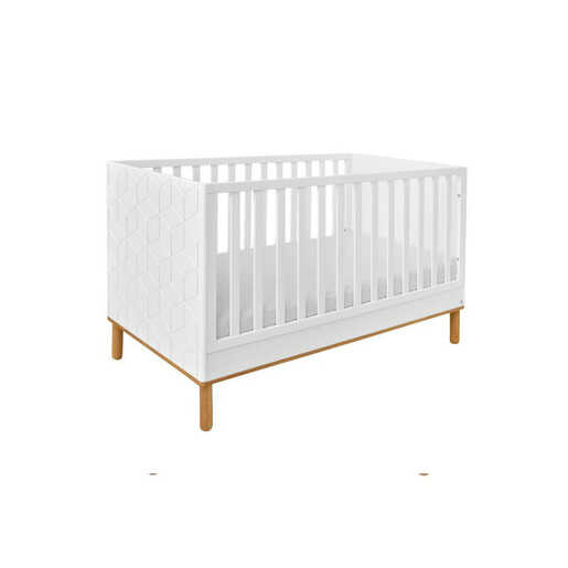 Bellamy Toteme Cube kinderbet 70 x 140 cm, bijeli