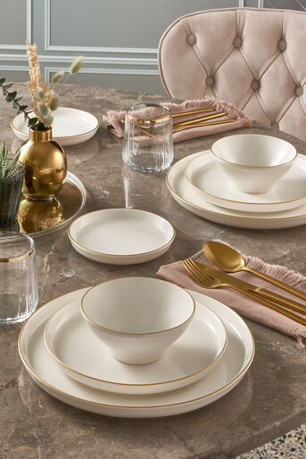 Porculanski set pribora za jelo CHARLOTTE, 16 dijelni