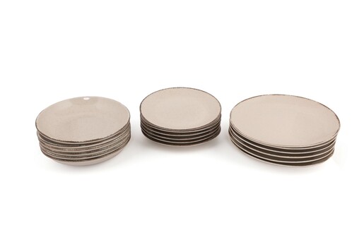 Set porculanskog pribora za jelo FREYA, 18-dijelni