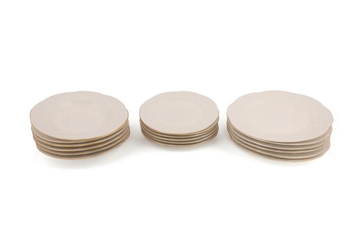 Set porculanskog pribora za jelo KATHERINE, 18-dijelni