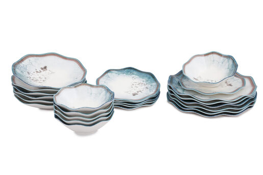 Porculanski set pribora za jelo LILY, 24 dijelni