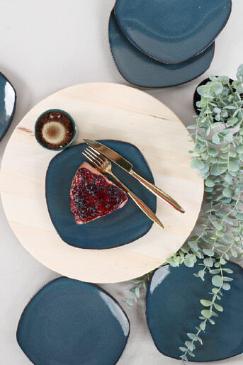 Set keramičkih desertnih tanjura BELLA, 6-dijelni