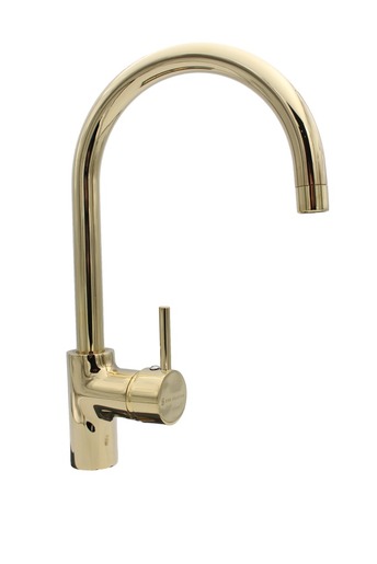 SINK SOLUTION kuhinjska slavina ISSA, zlatna