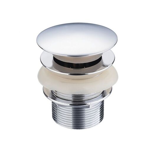 SINK SOLUTION klik klak- kupaonsko grlo bez pomoćnog preljeva, krom