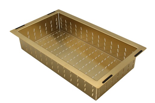 SINK SOLUTION ocjeđivač za sudoper, inox, zlatni