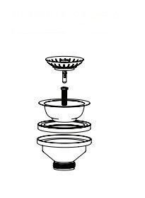 SINK SOLUTION sifonsko grlo 3 1/2"