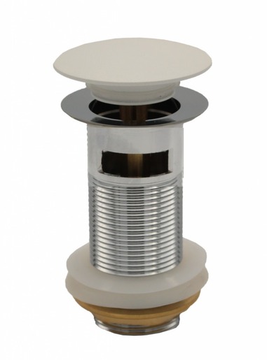 SINK SOLUTION klik klak- kupaonsko grlo s pomoćnim preljevom, krom