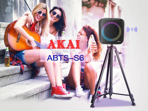 AKAI ABTS-S6 bluetooth zvučnik, crni