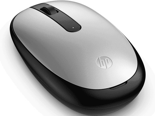 HP 240, bežični optički miš, Bluetooth, crno/srebrni (43N04AA)