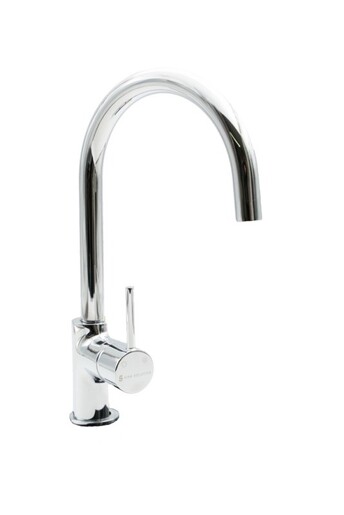 SINK SOLUTION kuhinjska slavina NIKITA, niskotlačna, krom