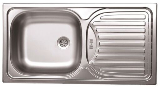 SINK SOLUTION sudoper A LINE 78 x 43,5 cm, lux 1x, inox