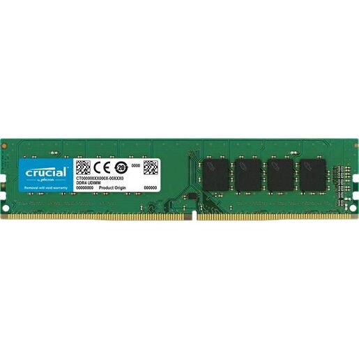 Memorija Crucial 32GB DDR4 3200MHz, U-DIMM (CT32G4DFD832A)