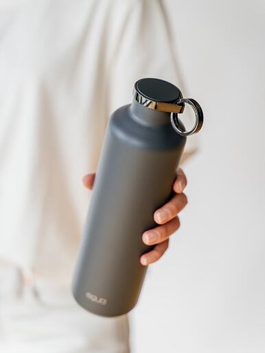 EQUA, termo boca od nehrđajućeg čelika, BPA free, 680ml, Dark Grey