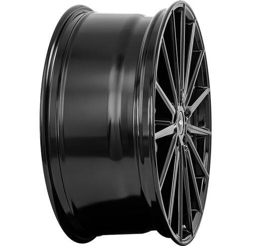 Aluminijski naplatak Brock B43 8,5x21 5/108 ET38,5 X7 SG (Schwarz Glanz) - EAN kod 4250996356193