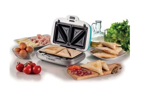 Ariete 3u1 aparat za sendviče, muffine i krafne 1972, plavi