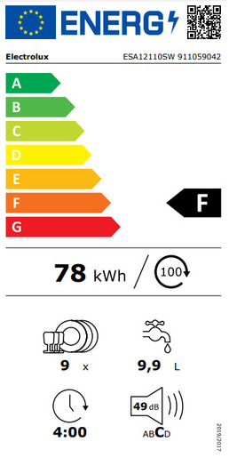 Electrolux perilica posuđa ESA12110SW