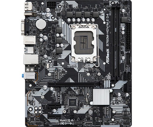 Matična ploča ASRock B760M-HDV/M.2 D4, Intel B760, LGA1700, mATX