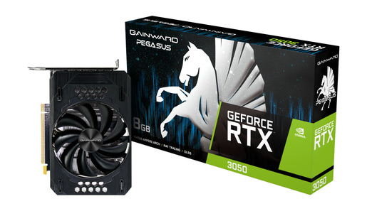 Grafička kartica Gainward, nVidia GeForce RTX 3050 Pegasus 8GB GDDR6, PCIe 4.0, 3x DisplayPort, 1x HDMI