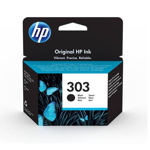 HP tinta 303, crna, T6N02AE