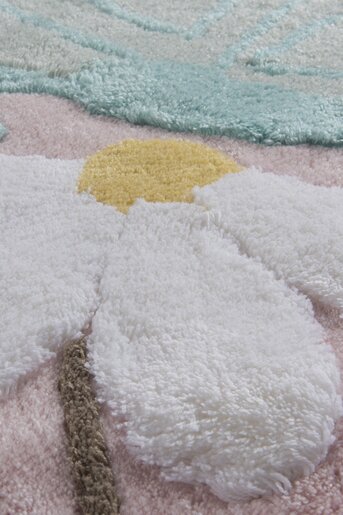 Kupaonski set tepiha Leptir 40x60cm, 50x60cm i 60x100cm, 3/1, rozi