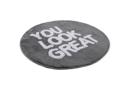Kupaonski tepih Look Good 90cm, crni