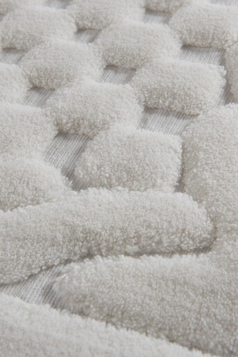 Kupaonski set tepiha Bambi 50x60cm i 60x100cm, 2/1, bijeli