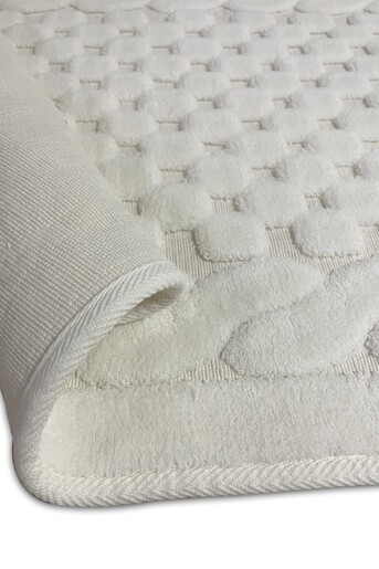 Kupaonski set tepiha Bambi 50x60cm i 60x100cm, 2/1, bijeli