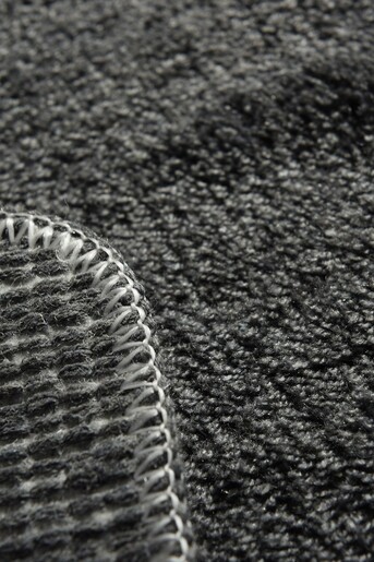 Kupaonski set tepiha Flat 40x60cm, 50x60cm i 60x100cm, 3/1, antracit