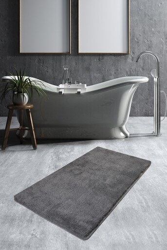 Kupaonski tepih Fume 70x120cm, sivi