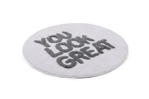 Kupaonski tepih Look Good 90cm, bijeli