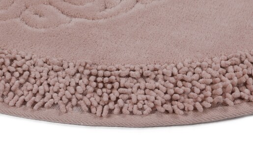 Kupaonski set tepiha Piante oval 50x60cm i 60x100cm, 2/1, rozi