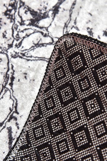 Kupaonski set tepiha Marble 50x60cm i 60x100cm, 2/1, bijeli