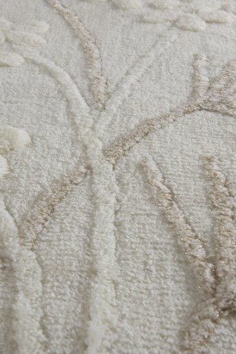 Kupaonski set tepiha Cvijet 40x60cm, 50x60cm i 60x100cm, 3/1, bijeli