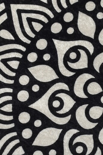 Kupaonski tepih Cozi 100cm, crni