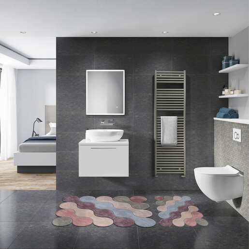 Kupaonski set tepiha 50x60cm i 60x100cm, 2/1