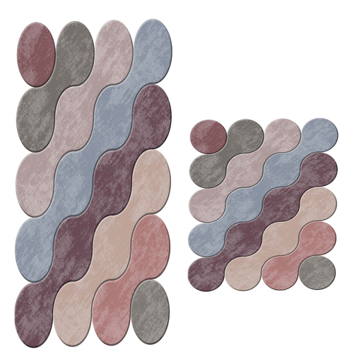 Kupaonski set tepiha 50x60cm i 60x100cm, 2/1