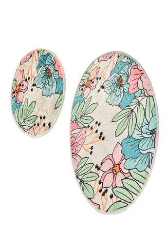 Kupaonski set tepiha Spring 50x60cm i 60x100cm, 2/1