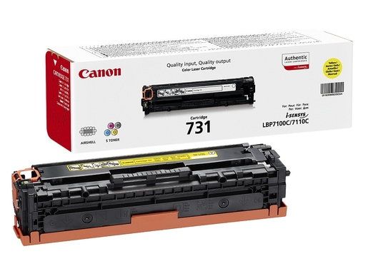 Canon toner CRG-731Y, žuta