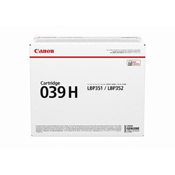 Canon toner CRG-039H, crna