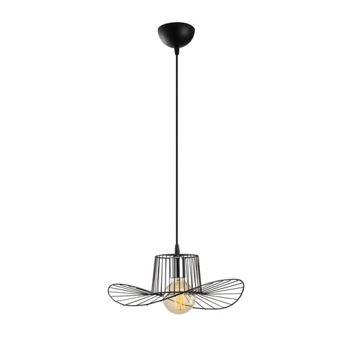 Visilica TEL, E27, crna