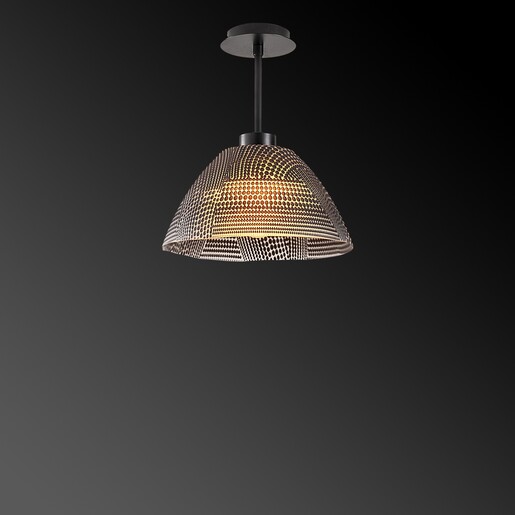 Visilica BORNOVA, E27, crna