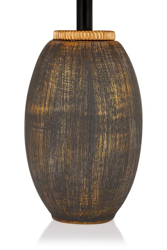 Stolna svjetiljka BLUE, E27, zlatno/smeđa