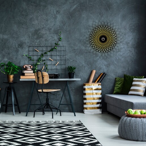 Zidna svjetiljka PELLE, E27, crna