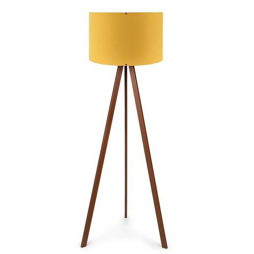 Podna svjetiljka OAK, E27, žuta