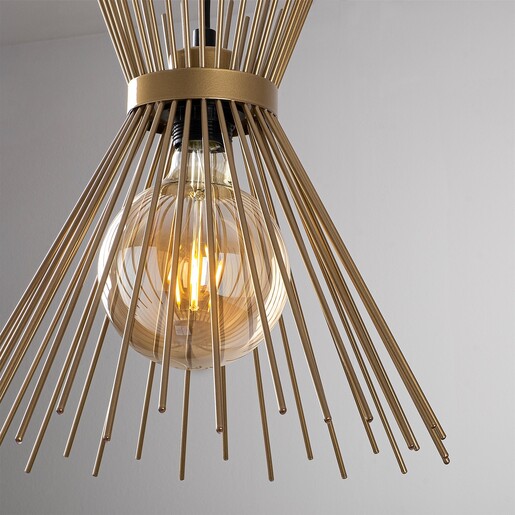 Visilica KIRP, E27,  zlatna